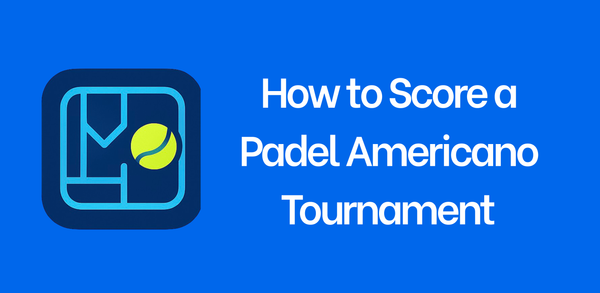 Padel Americano tournament scoreboard showing individual player standings